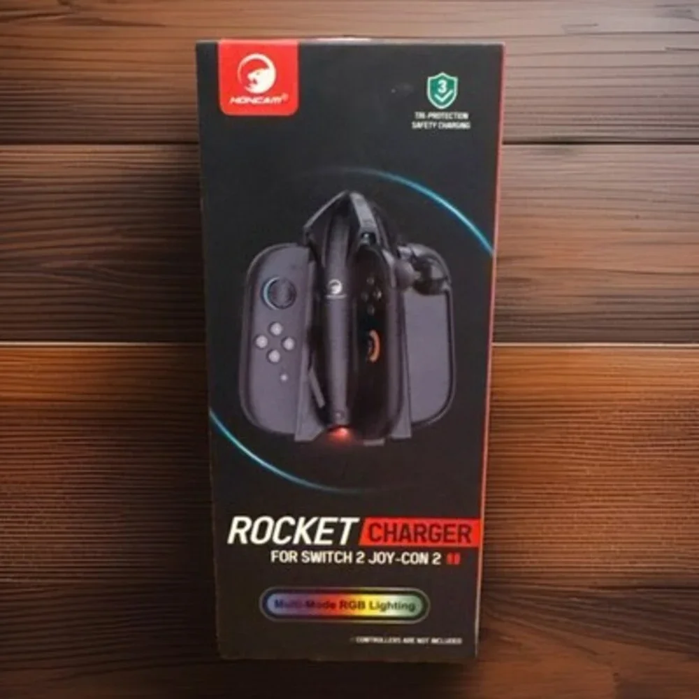 Rocket Charger For Switch 2 Joy Con 2 RGB